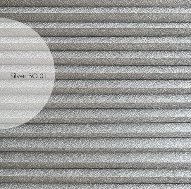 Silver BO - новинка плісе Honeycomb блекаут